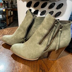 Women's Suede Ankle Boots